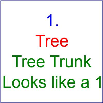 A:/themes/public/images/collages/text/1. - Tree - Tree Trunk - Looks like a 1.jpg